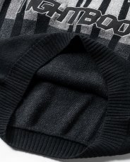 画像7: TIGHTBOOTH/JQ KNIT SWEATER（×紅桜）（Black）［ジャガードニットセーター-25冬］ (7)
