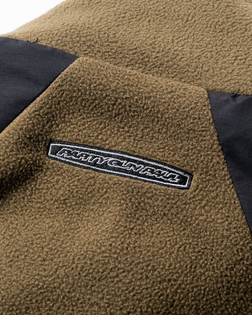 画像13: TIGHTBOOTH/NYLON PANEL FLEECE JKT（×紅桜）（Olive）［ナイロンパネルフリースJKT-25冬］ (13)