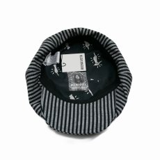 画像4: BUENA VISTA/BV big casquette（BLACK STRIPE）［ビッグキャスケット-26春夏］ (4)