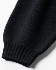 画像6: TIGHTBOOTH/JQ KNIT SWEATER（×紅桜）（Black）［ジャガードニットセーター-25冬］ (6)