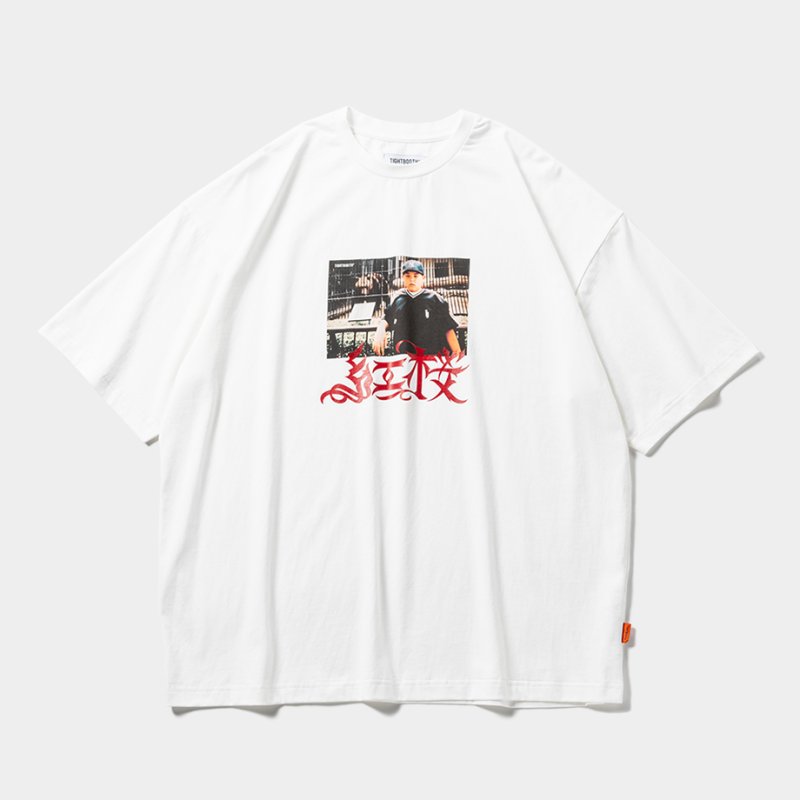 画像1: TIGHTBOOTH/紅桜 T-SHIRT（×紅桜）（White）［紅桜T-25冬］