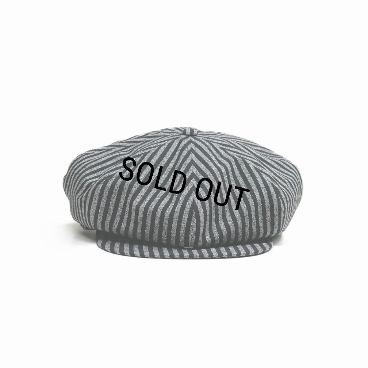 画像2: BUENA VISTA/BV big casquette（BLACK STRIPE）［ビッグキャスケット-26春夏］ (2)