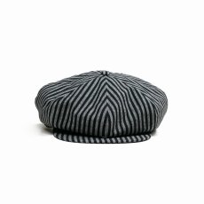 画像2: BUENA VISTA/BV big casquette（BLACK STRIPE）［ビッグキャスケット-26春夏］ (2)