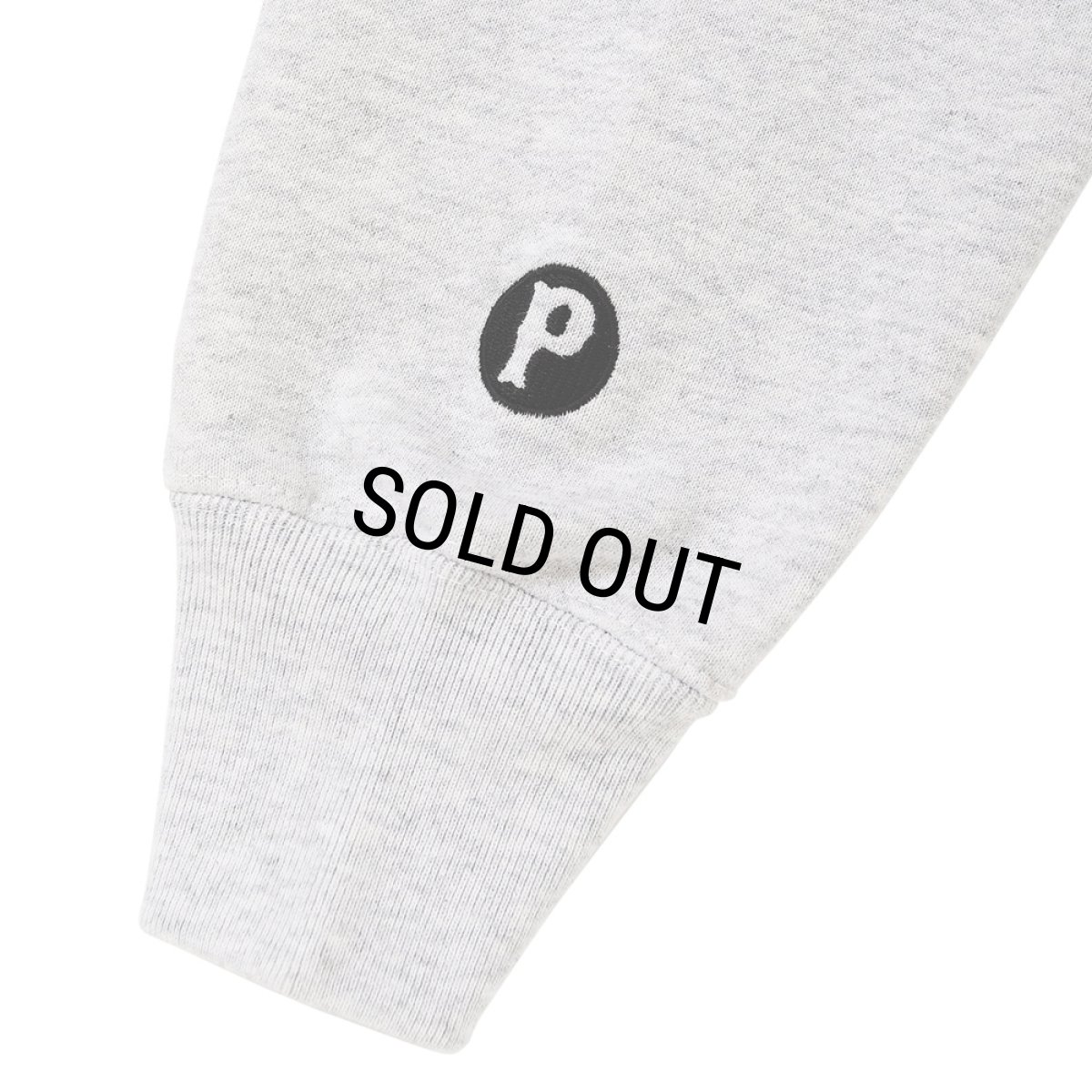 画像4: PORKCHOP/CIRCLE PORK ZIP UP HOODIE（ASH）［サークルポークジップアップフーディー-25秋冬］ (4)