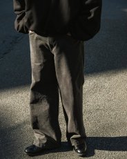 画像6: COOTIE PRODUCTIONS/Color Denim Square Leg Easy Trousers（Fade Black）［カラーデニムスクエアレッグイージートラウザース-26春夏］ (6)