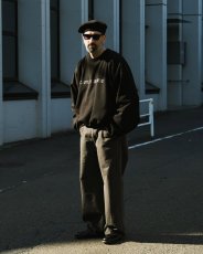 画像7: COOTIE PRODUCTIONS/Color Denim Square Leg Easy Trousers（Fade Black）［カラーデニムスクエアレッグイージートラウザース-26春夏］ (7)