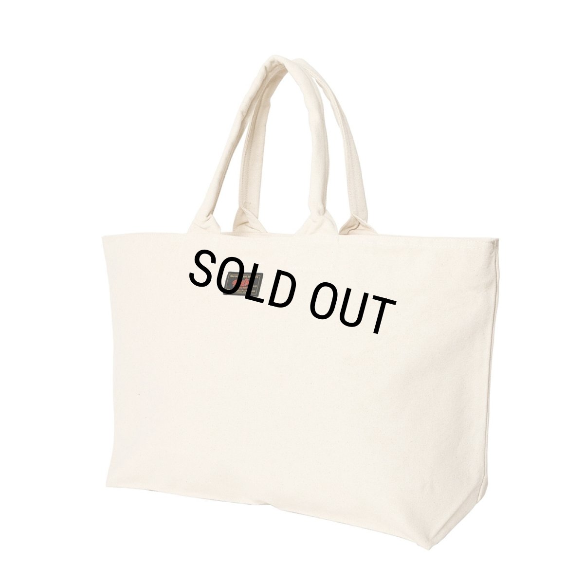 画像2: PORKCHOP/CYOW ZIP TOTE BAG（NATURAL）［ジップトートバッグ-26春夏］ (2)