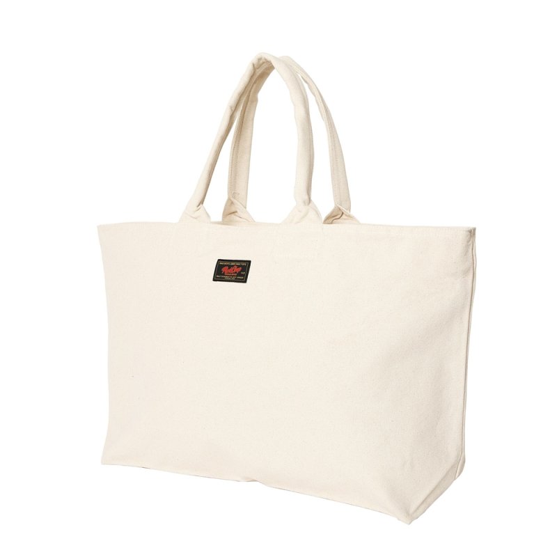 画像2: PORKCHOP/CYOW ZIP TOTE BAG（NATURAL）［ジップトートバッグ-26春夏］