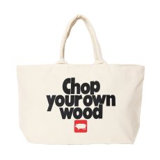 画像1: PORKCHOP/CYOW ZIP TOTE BAG（NATURAL）［ジップトートバッグ-26春夏］ (1)