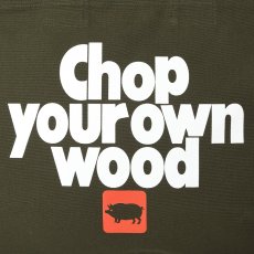 画像5: PORKCHOP/CYOW ZIP TOTE BAG（OLIVE）［ジップトートバッグ-26春夏］ (5)