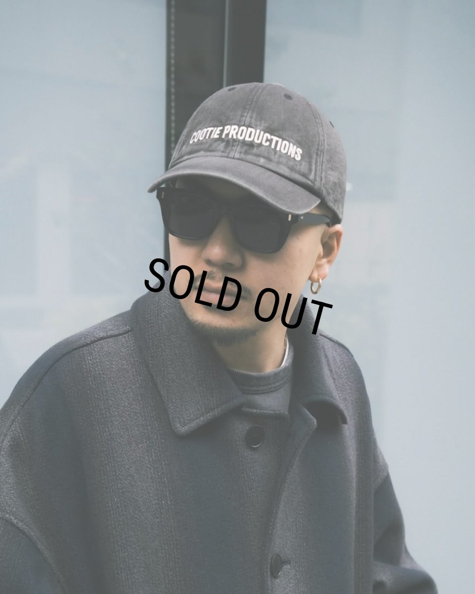 画像4: COOTIE PRODUCTIONS/Color Denim 6 Panel Cap（Fade Black）［カラーデニム6パネルキャップ-26春夏］ (4)