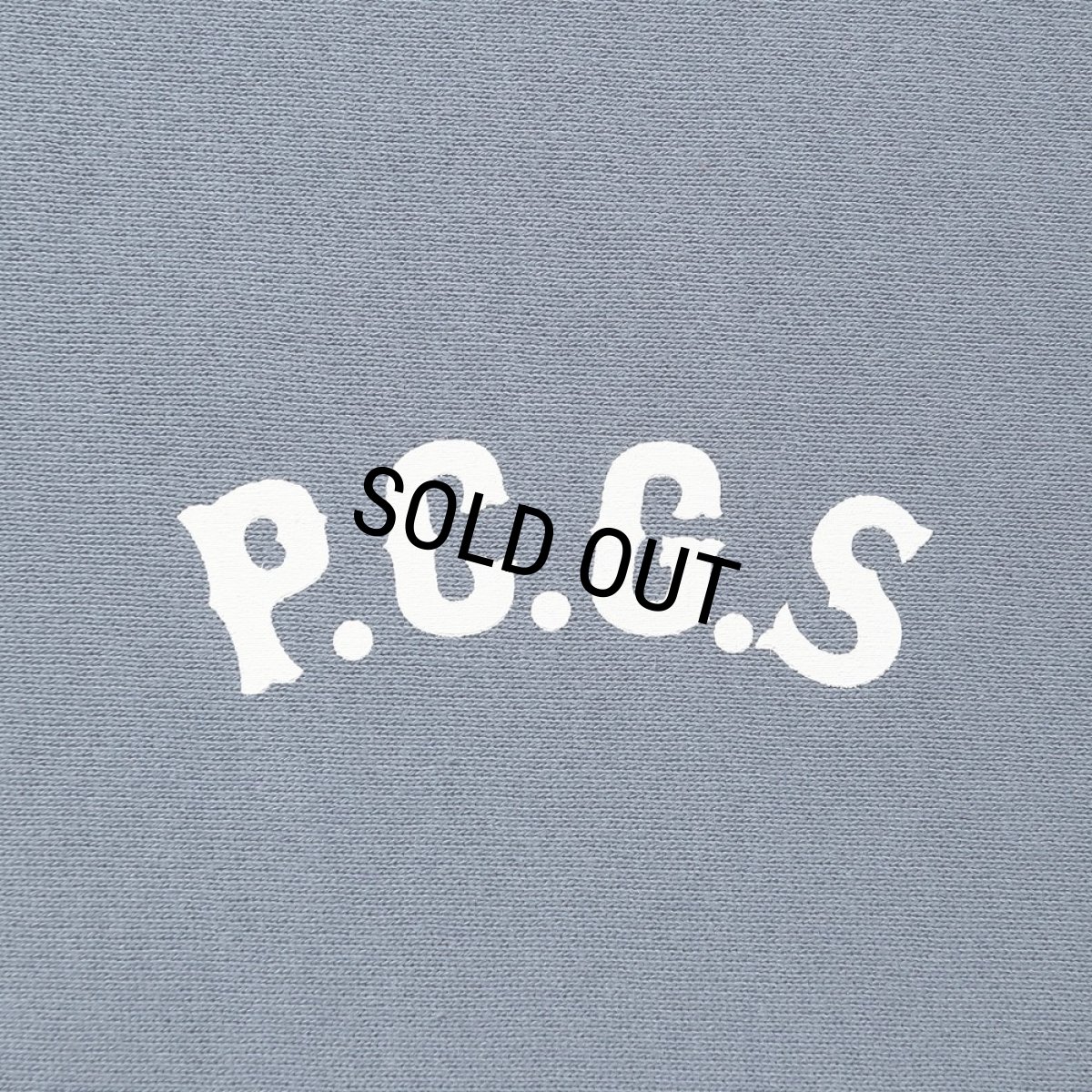 画像5: PORKCHOP/CIRCLE PORK ZIP UP HOODIE（STONE BLUE）［サークルポークジップアップフーディー-25秋冬］ (5)