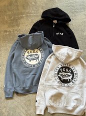 画像7: PORKCHOP/CIRCLE PORK ZIP UP HOODIE（ASH）［サークルポークジップアップフーディー-25秋冬］ (7)