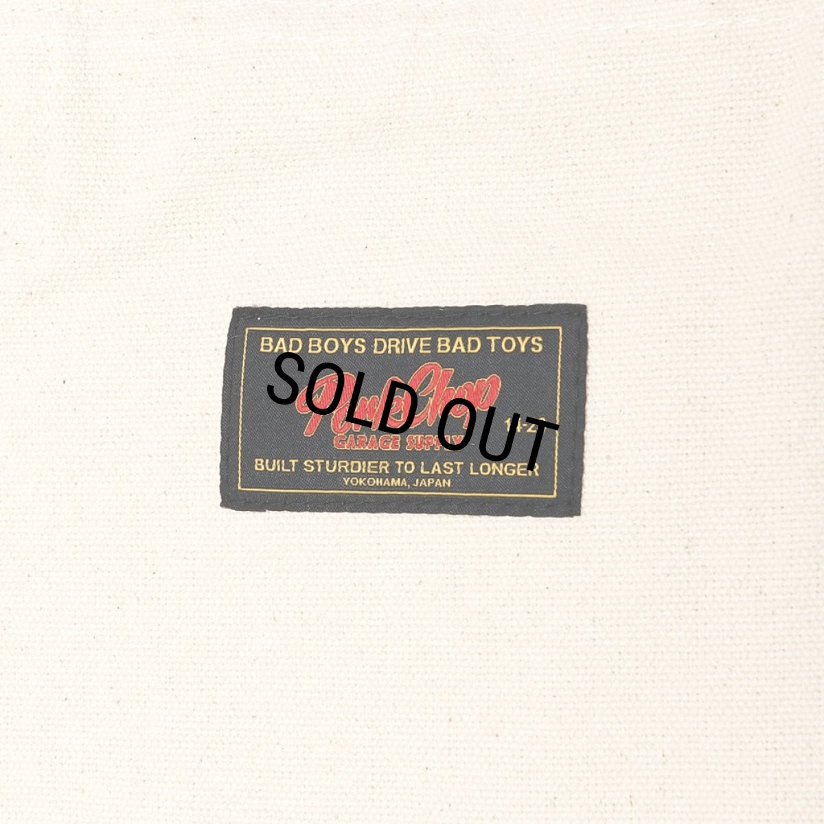 画像5: PORKCHOP/CYOW ZIP TOTE BAG（NATURAL）［ジップトートバッグ-26春夏］ (5)