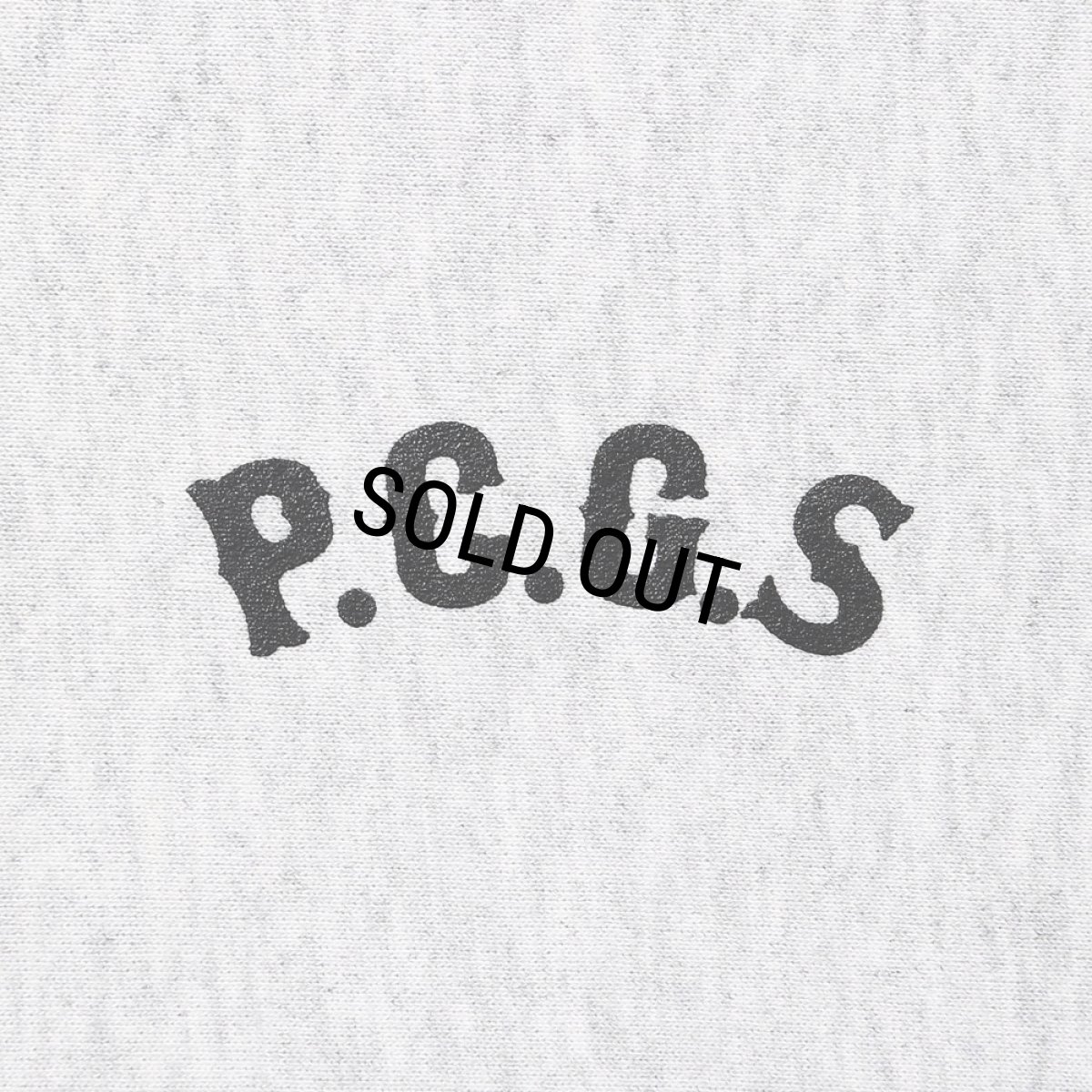 画像5: PORKCHOP/CIRCLE PORK ZIP UP HOODIE（ASH）［サークルポークジップアップフーディー-25秋冬］ (5)