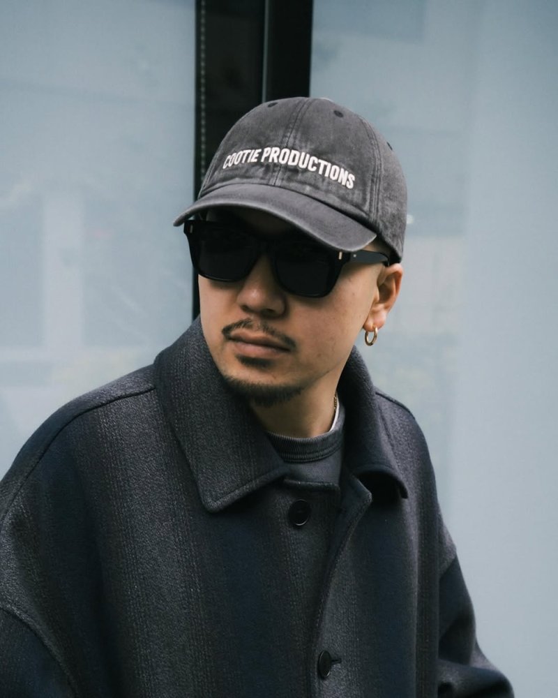画像3: COOTIE PRODUCTIONS/Color Denim 6 Panel Cap（Fade Black）［カラーデニム6パネルキャップ-26春夏］