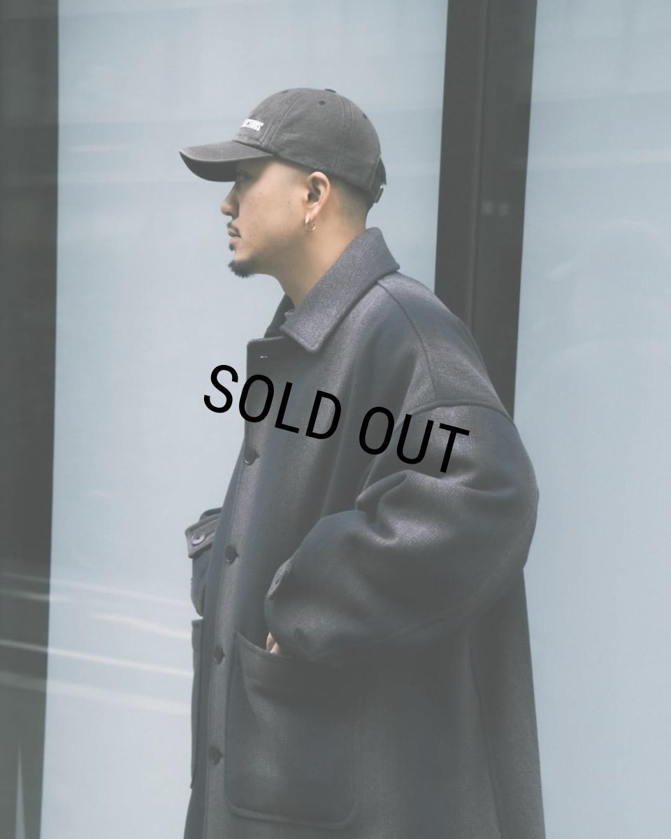 画像5: COOTIE PRODUCTIONS/Color Denim 6 Panel Cap（Fade Black）［カラーデニム6パネルキャップ-26春夏］ (5)