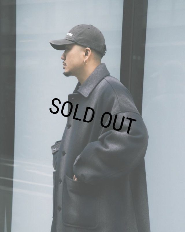 COOTIE PRODUCTIONS/Color Denim 6 Panel Cap（Fade Black）［カラー
