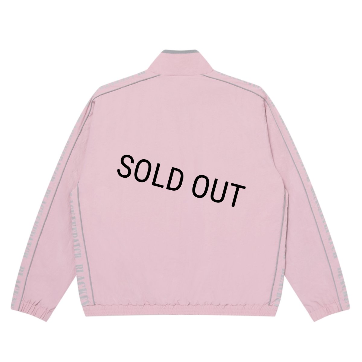画像2: BlackEyePatch/REFLECTIVE STENCIL LOGO TRACK JACKET（PINK） (2)
