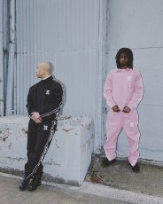 画像3: BlackEyePatch/REFLECTIVE STENCIL LOGO TRACK JACKET（PINK） (3)