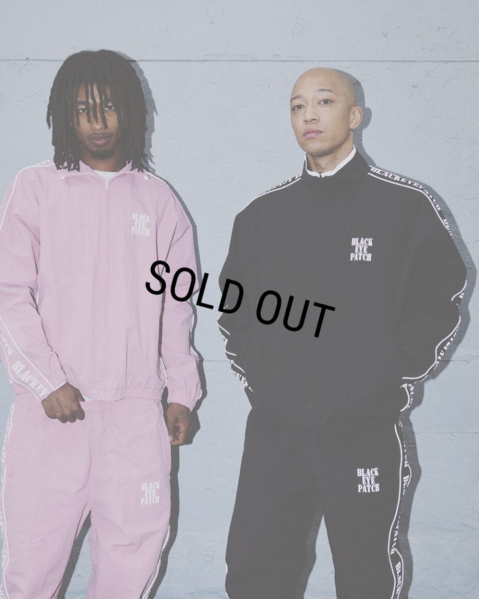 画像5: BlackEyePatch/REFLECTIVE STENCIL LOGO TRACK PANTS（BLACK） (5)
