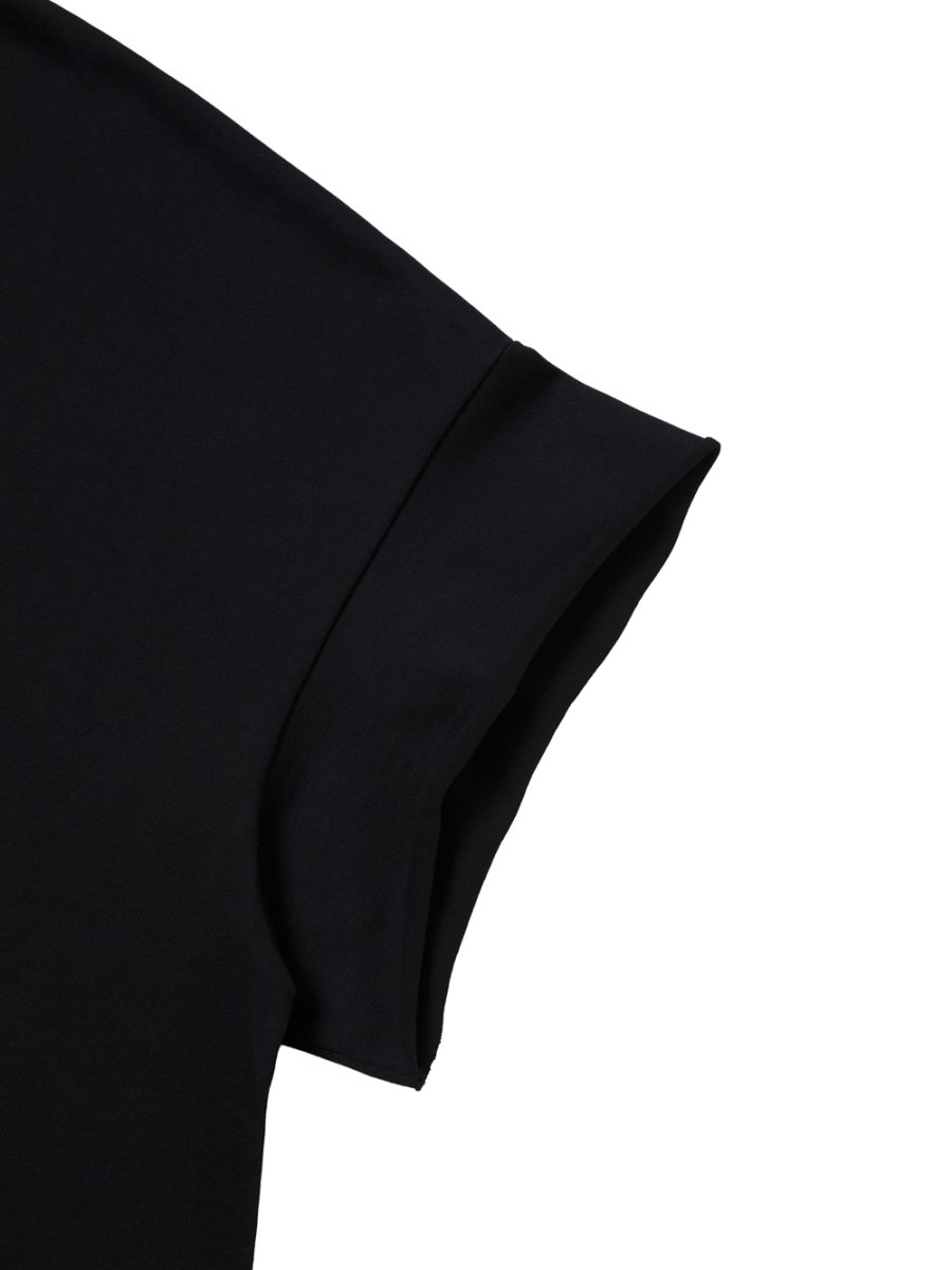 画像4: ANTIDOTE BUYERS CLUB/ASIC Heavy Weight Oversized Cutoff Tee（Pure Black） (4)