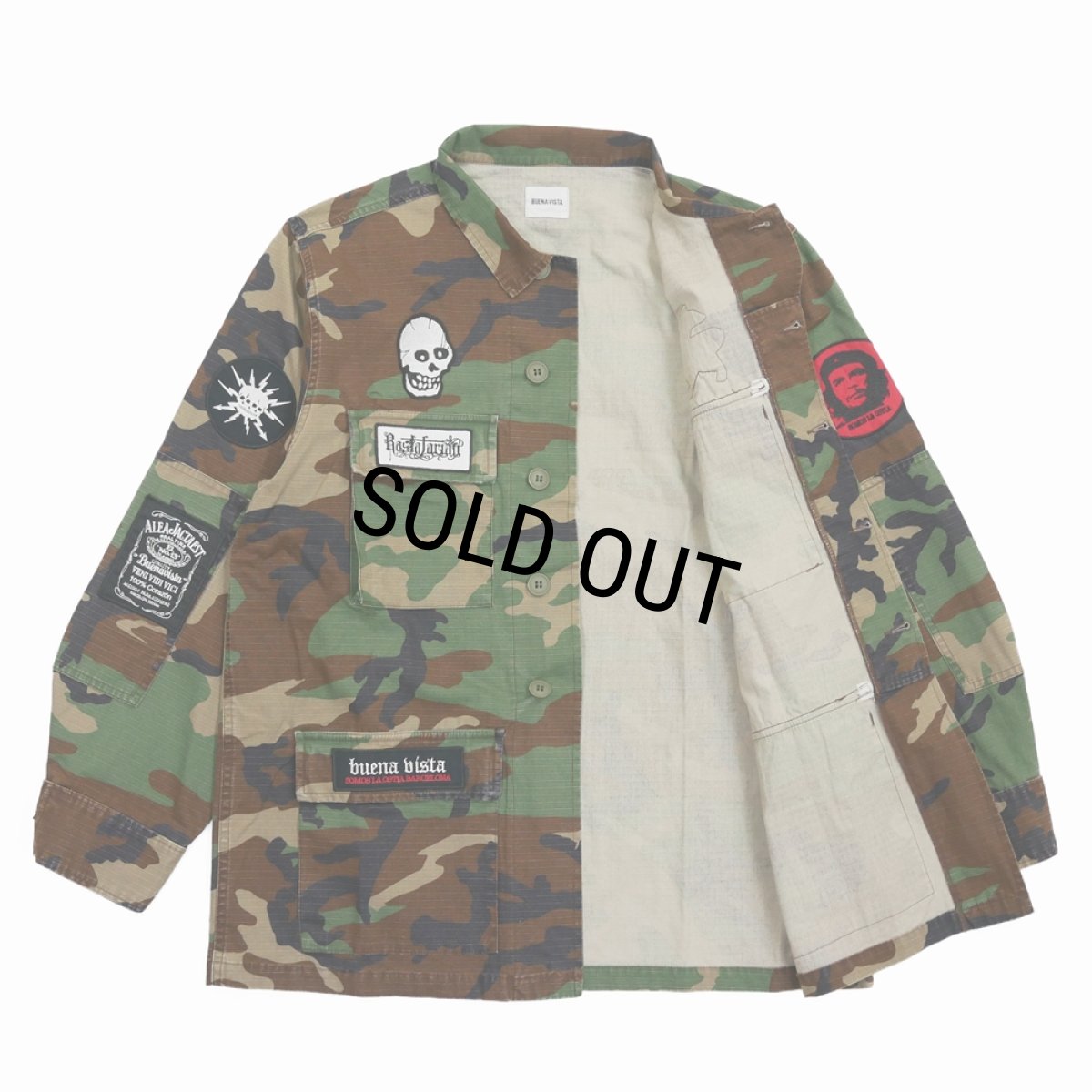 画像3: BUENA VISTA/BV combat jacket（CAMO）［コンバットJKT-26春夏］ (3)
