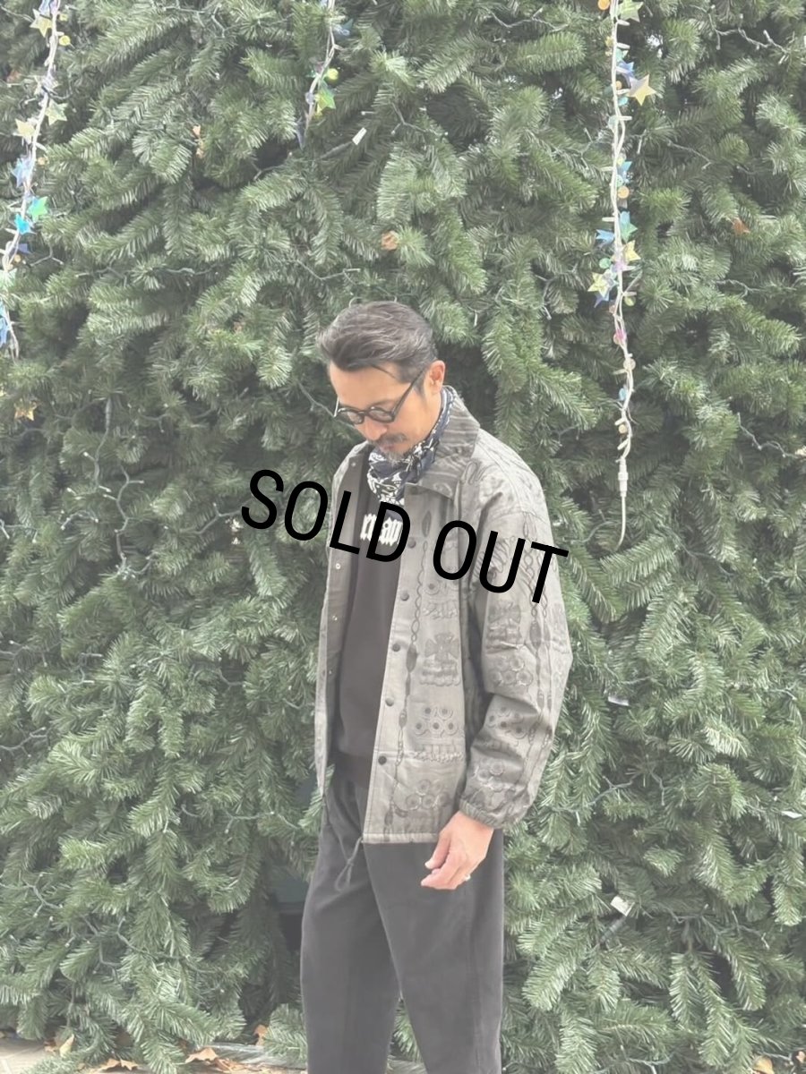 画像6: 【30%OFF】BUENA VISTA/Maria's tassel coach jacket（CHARCOAL）［マリアズタッセルコーチJKT-25秋冬］ (6)