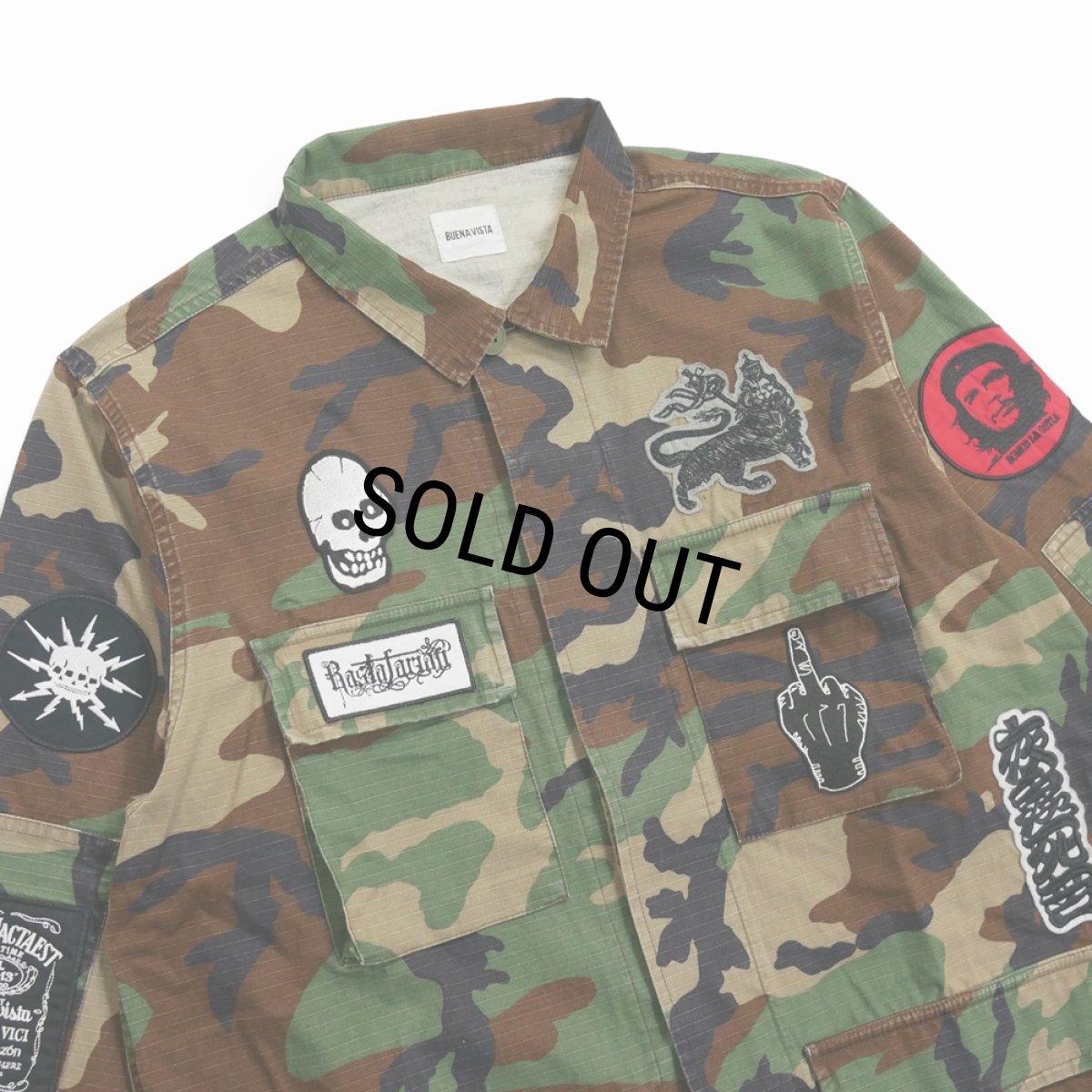 画像4: BUENA VISTA/BV combat jacket（CAMO）［コンバットJKT-26春夏］ (4)