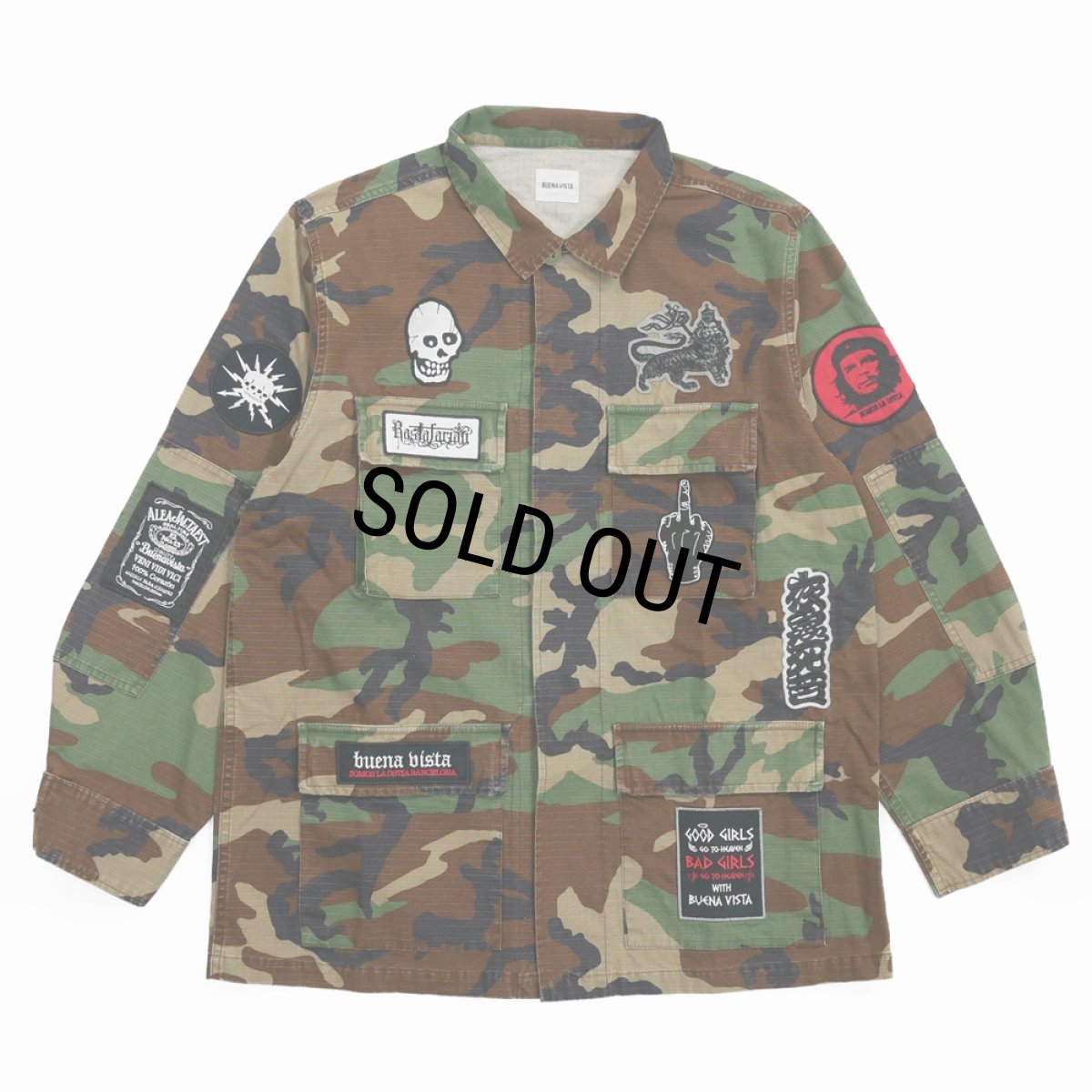 画像1: BUENA VISTA/BV combat jacket（CAMO）［コンバットJKT-26春夏］ (1)