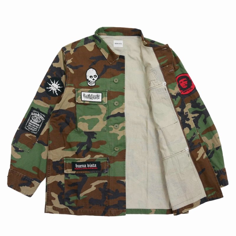 画像3: BUENA VISTA/BV combat jacket（CAMO）［コンバットJKT-26春夏］