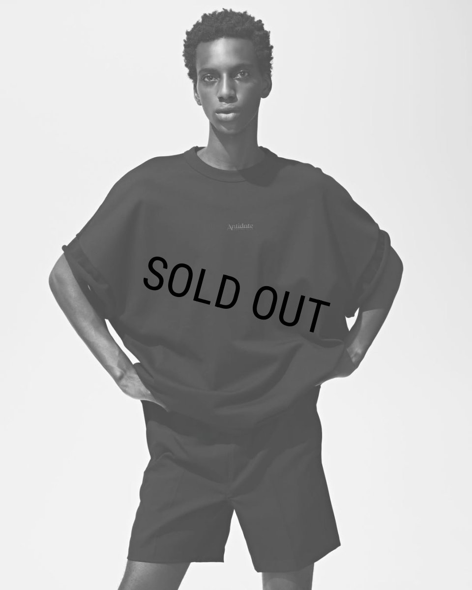 画像8: ANTIDOTE BUYERS CLUB/ASIC Heavy Weight Oversized Cutoff Tee（Pure Black） (8)