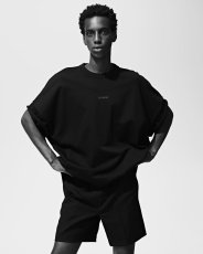 画像8: ANTIDOTE BUYERS CLUB/ASIC Heavy Weight Oversized Cutoff Tee（Pure Black） (8)