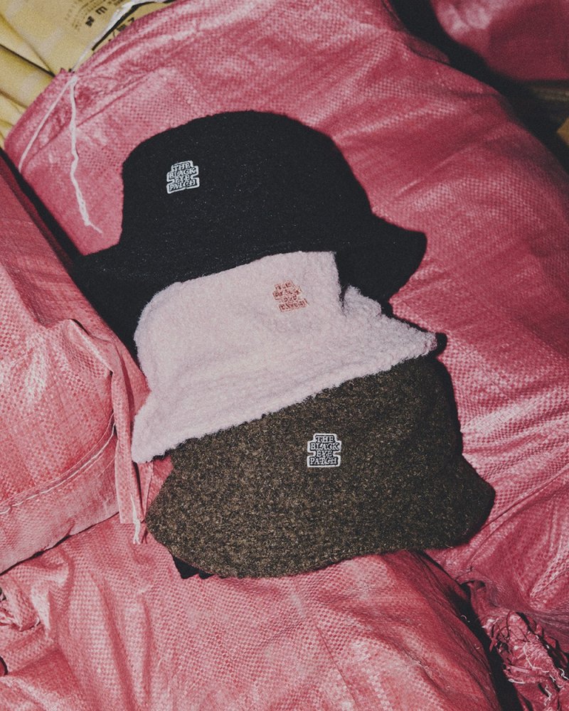 画像3: BlackEyePatch/SMALL OG BRUSHED WOOL BUCKET HAT（BLACK）