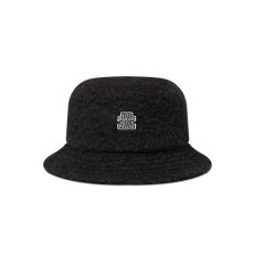 画像1: BlackEyePatch/SMALL OG BRUSHED WOOL BUCKET HAT（BLACK） (1)