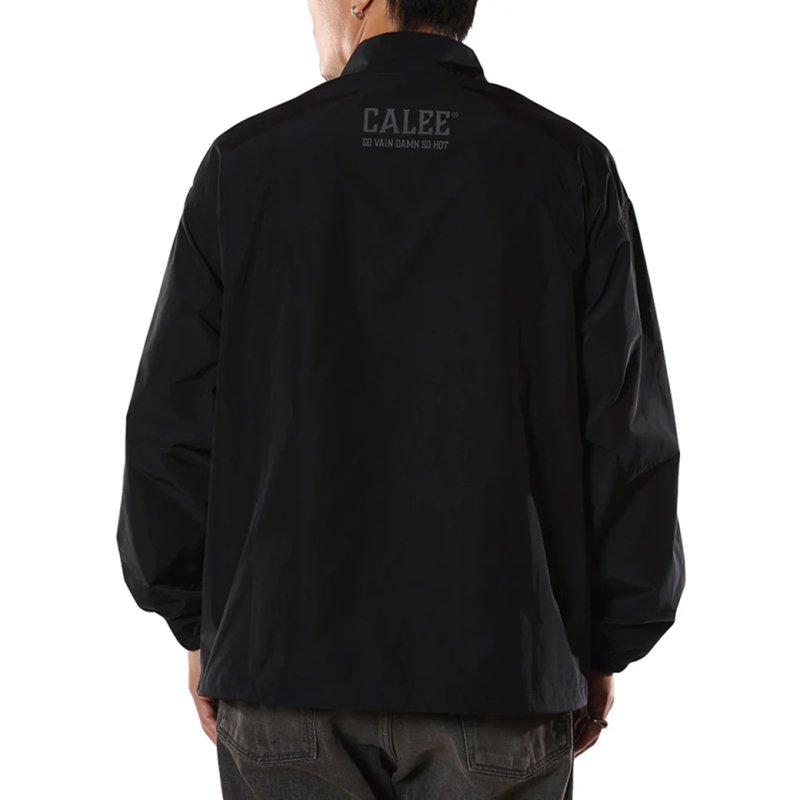 CALEE/POCKETABLE COACH JACKET ＜EXCLUSIVE＞（BLACK）［コーチJKT-26