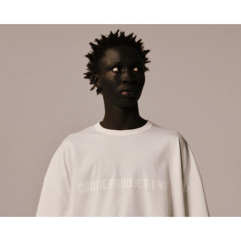 画像3: COOTIE PRODUCTIONS/Oversized Print L/S Tee（White）［オーバーサイズ長袖T-26春夏］