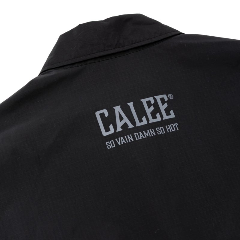 CALEE/POCKETABLE COACH JACKET ＜EXCLUSIVE＞（BLACK）［コーチJKT-26