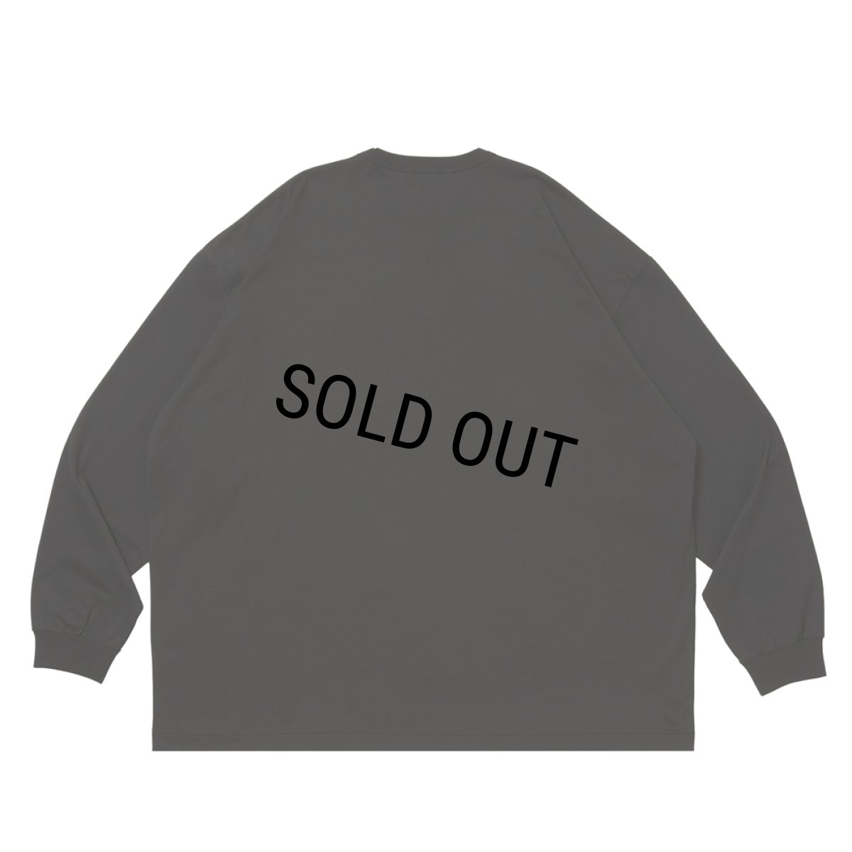 画像2: COOTIE PRODUCTIONS/Oversized Print L/S Tee（Black）［オーバーサイズプリント長袖T-26春夏］ (2)