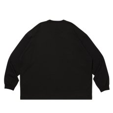 画像2: COOTIE PRODUCTIONS/Oversized Print L/S Tee（Black）［オーバーサイズ長袖T-26春夏］ (2)