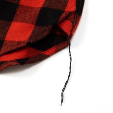 画像6: CALEE/VINTAGE TYPE BLOCK CHECK SH（BLACK/RED）［ブロックチェックシャツ-26春夏］ (6)