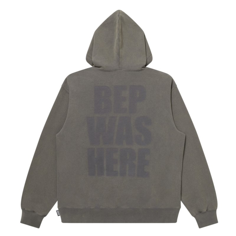 画像2: BlackEyePatch/BEP WAS HERE FADED HOODIE（CHARCOAL）