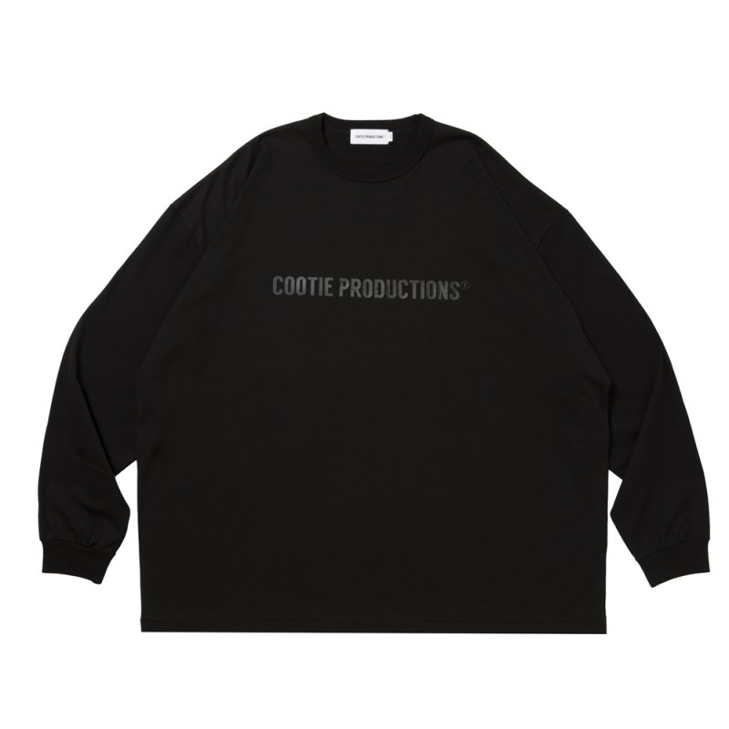 画像1: COOTIE PRODUCTIONS/Oversized Print L/S Tee（Black）［オーバーサイズ長袖T-26春夏］