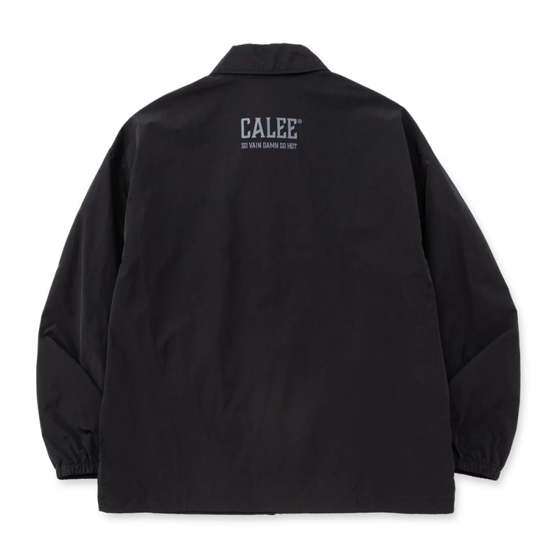 画像2: CALEE/POCKETABLE COACH JACKET ＜EXCLUSIVE＞（BLACK）［コーチJKT-26春夏］