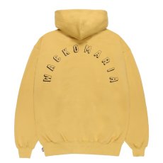 画像1: WACKO MARIA/MIDDLE WEIGHT HOODED SWEAT SHIRT（YELLOW）［プルオーバーパーカー-26春夏］ (1)