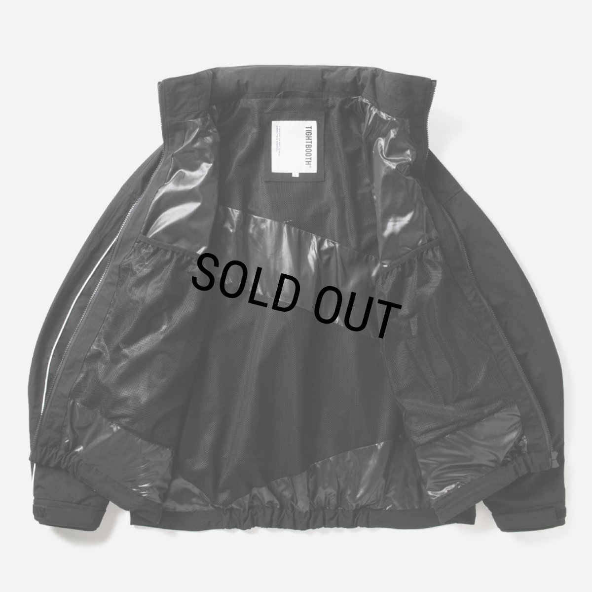 画像3: 【30%OFF】TIGHTBOOTH/PIPING TACTICAL JACKET（Black）［パイピングタクティカルJKT-26春夏］ (3)