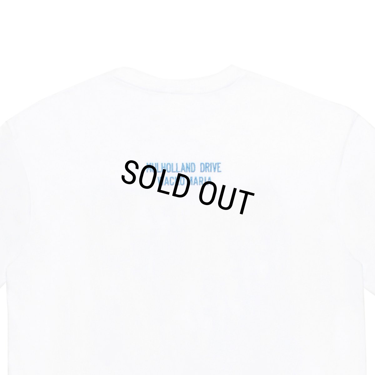 画像3: WACKO MARIA/MULHOLLAND DRIVE / WASHED HEAVY WEIGHT T-SHIRT（WHITE）［プリント+刺繍T-26春夏］ (3)
