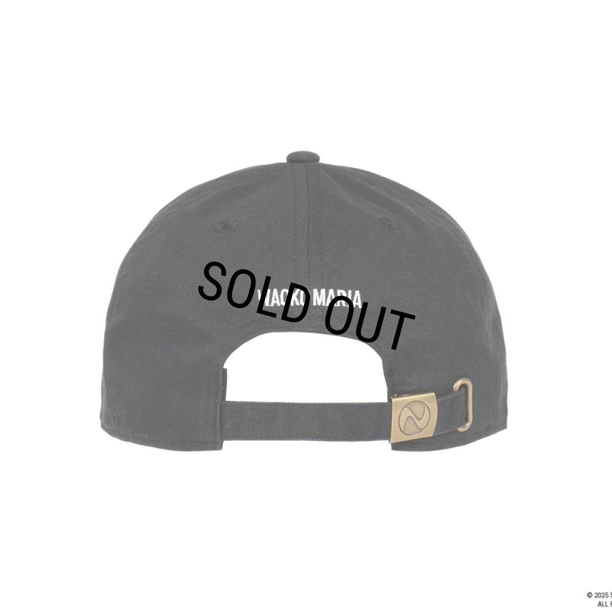 画像2: WACKO MARIA/MULHOLLAND DRIVE / 6 PANEL CAP（BLACK）［6パネルキャップ-26春夏］ (2)