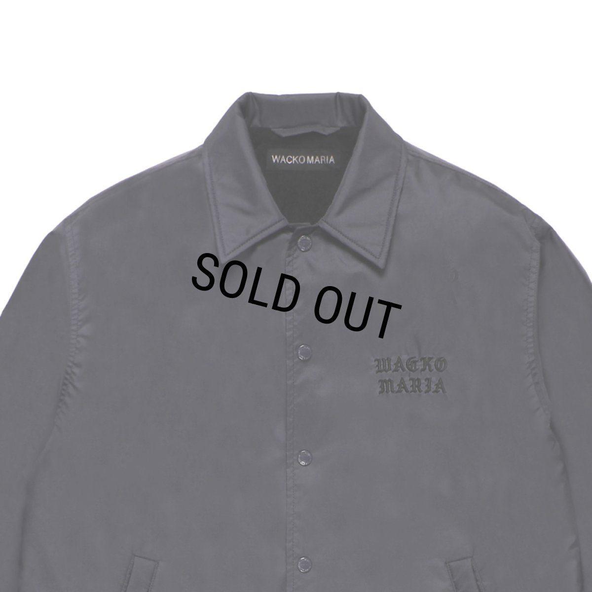 画像3: WACKO MARIA/COACH JACKET（DARK PURPLE）［コーチJKT-26春夏］ (3)