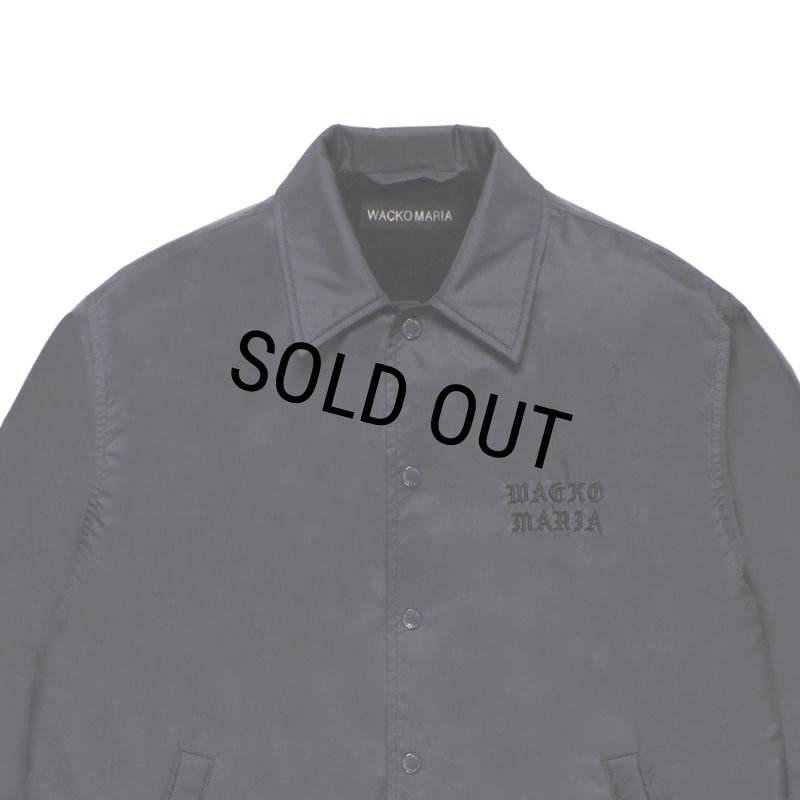 WACKO MARIA/COACH JACKET（DARK PURPLE）［コーチJKT-26春夏］ - JONAS